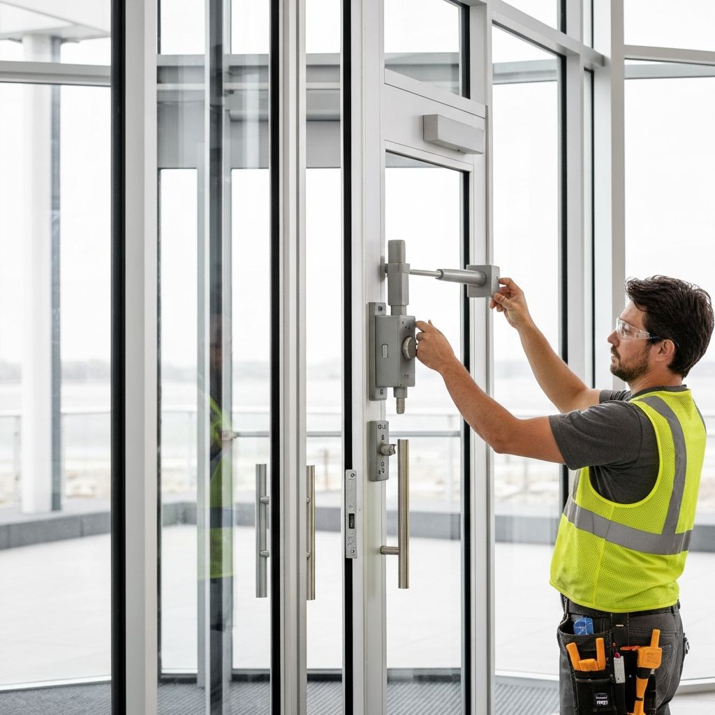 Commercial construction site